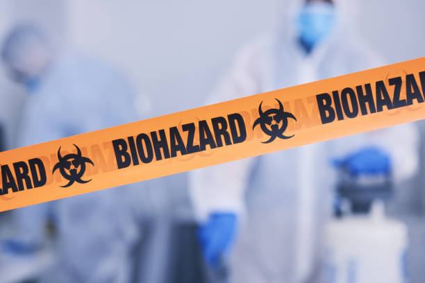 Professional Blood Cleanup technician working in Creston, CA